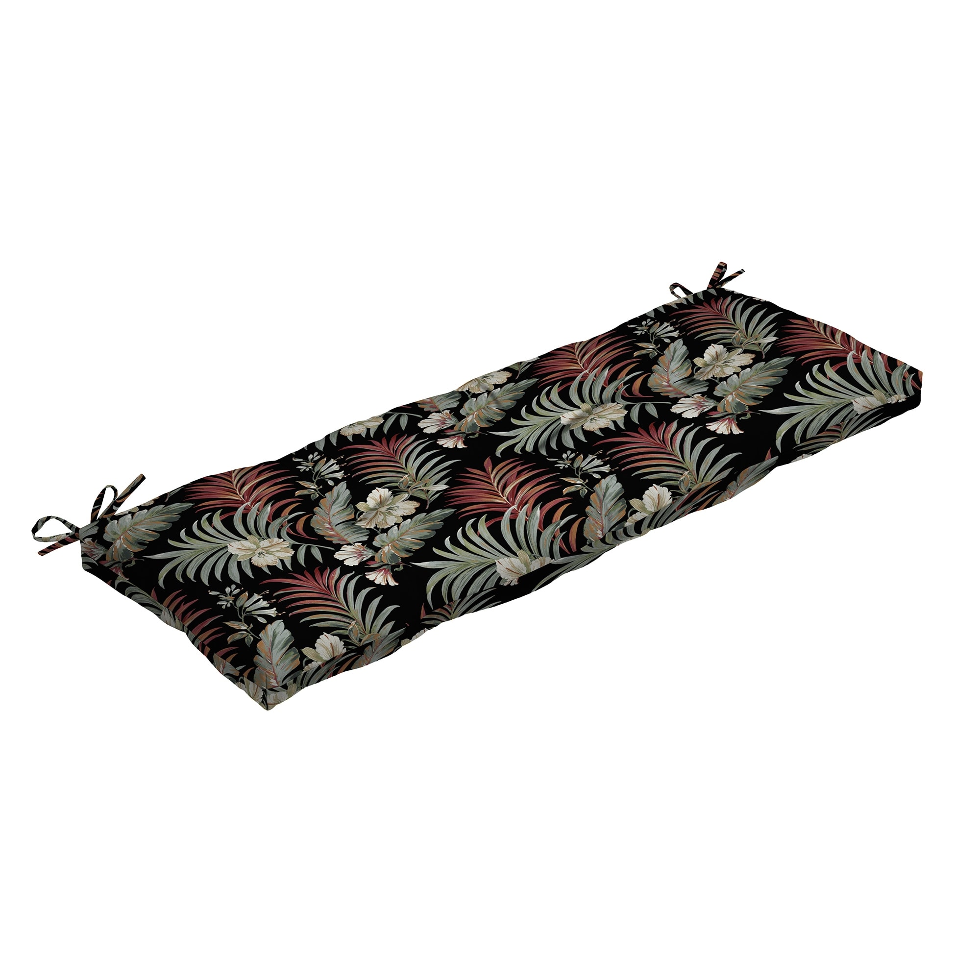 ARDEN Outdoor Plush Modern Tufted Bench Cushion, 48 x 18