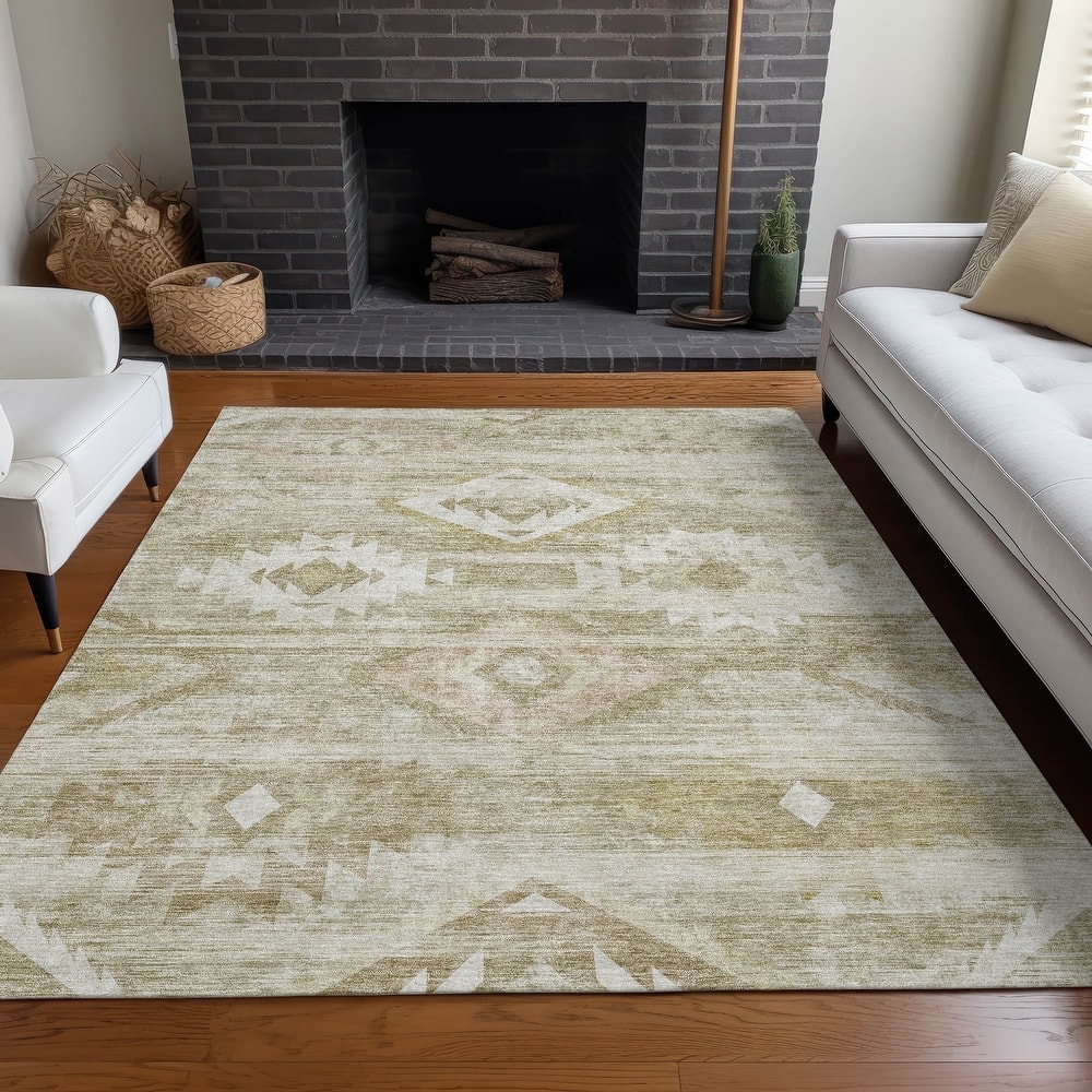 Premium Washable Super Soft Tribal Boho Mayfield Rug