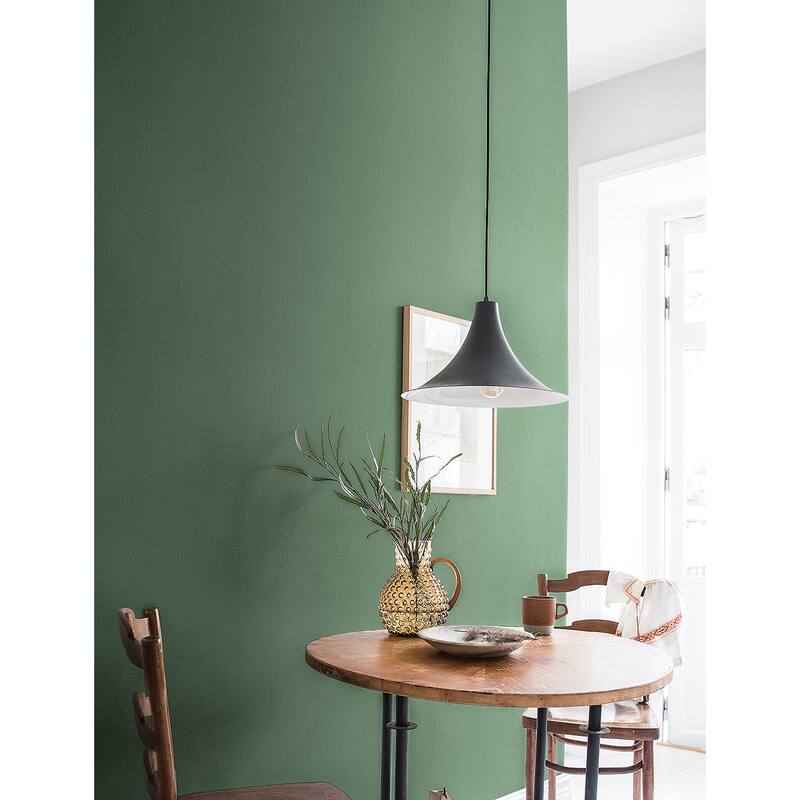 A-Street Prints Parget Eklöv Dark Green Textured Wallpaper