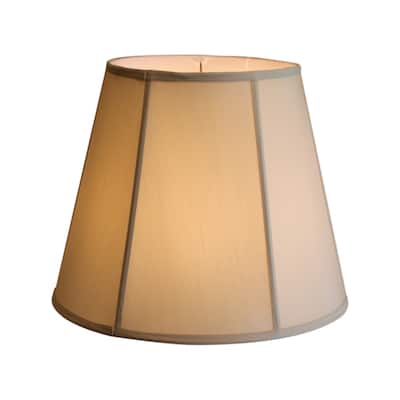 10.75x17x14 Eggshell Empire Shantung Shade
