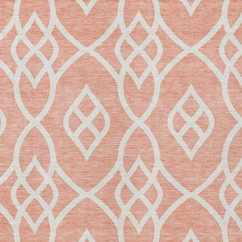 HomeRoots Trellis Transitional Rectangle Outdoor Rug