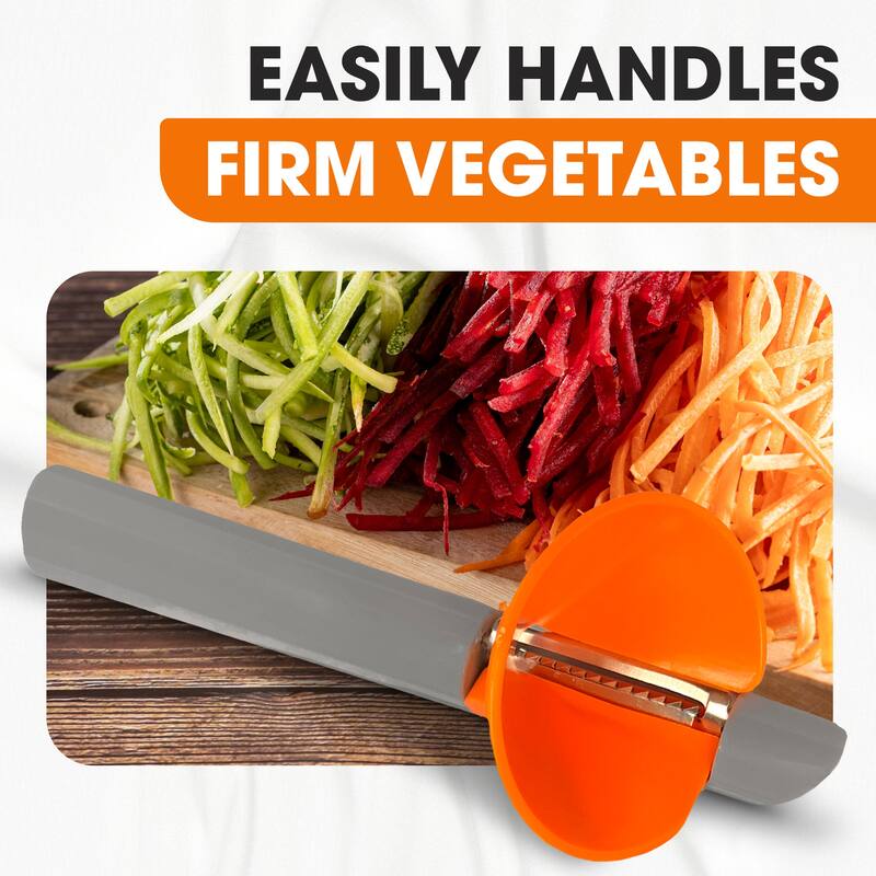 Cheer Collection Vegetable Peeler and Spiralizer
