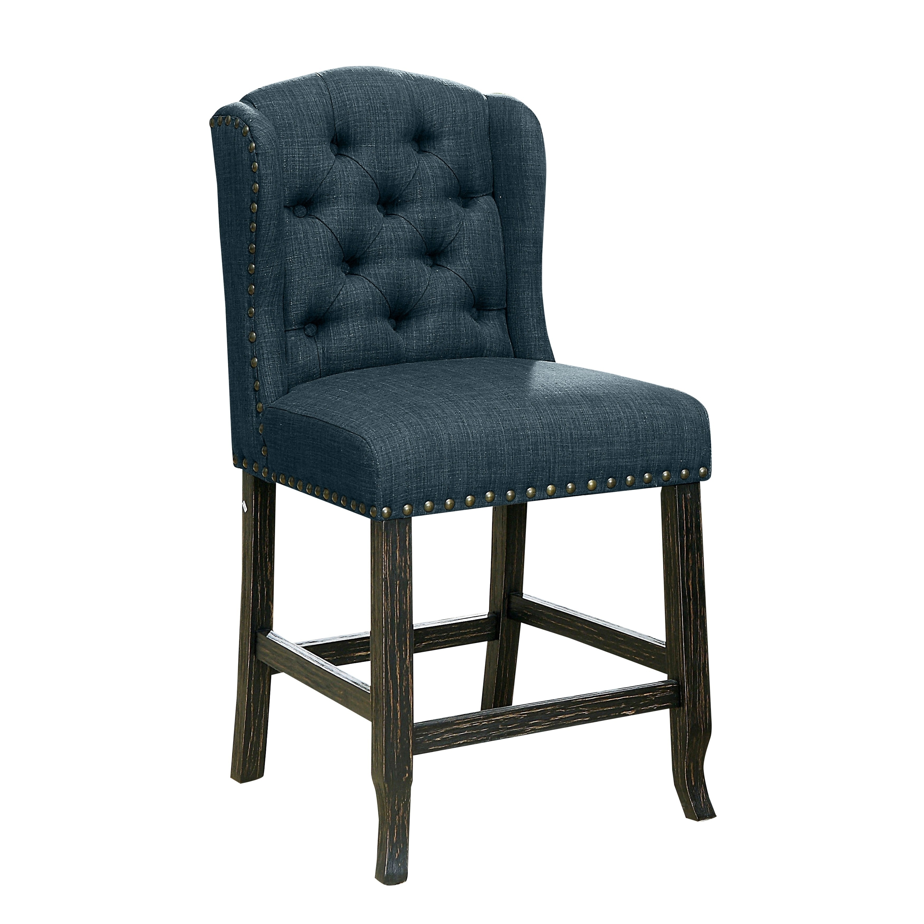 Furniture of america tays rustic linen dining chairs 2025