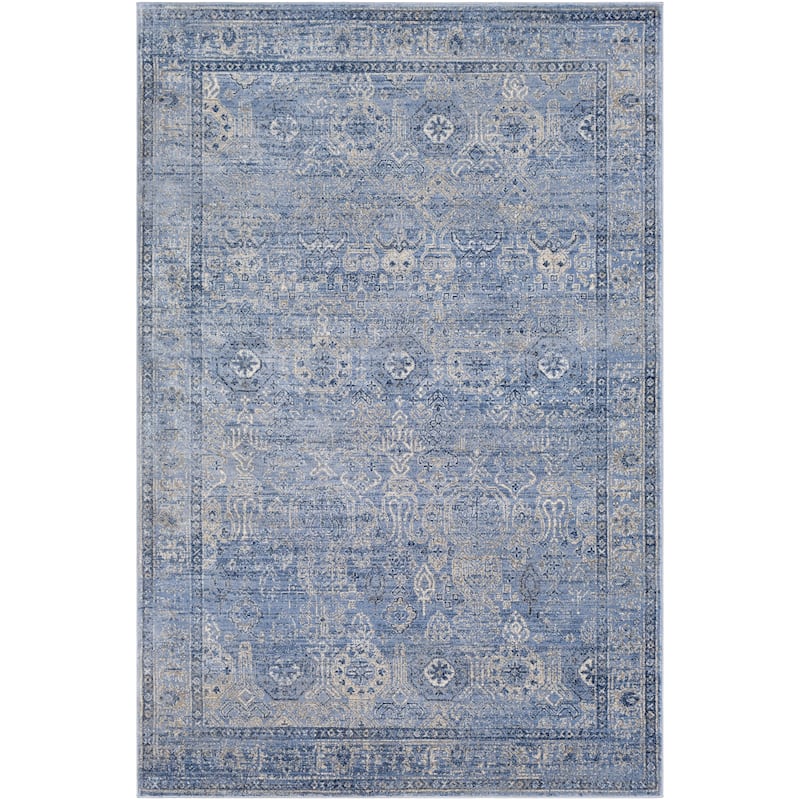 Copper Grove Wageningen Distressed Medallion Pattern Area Rug