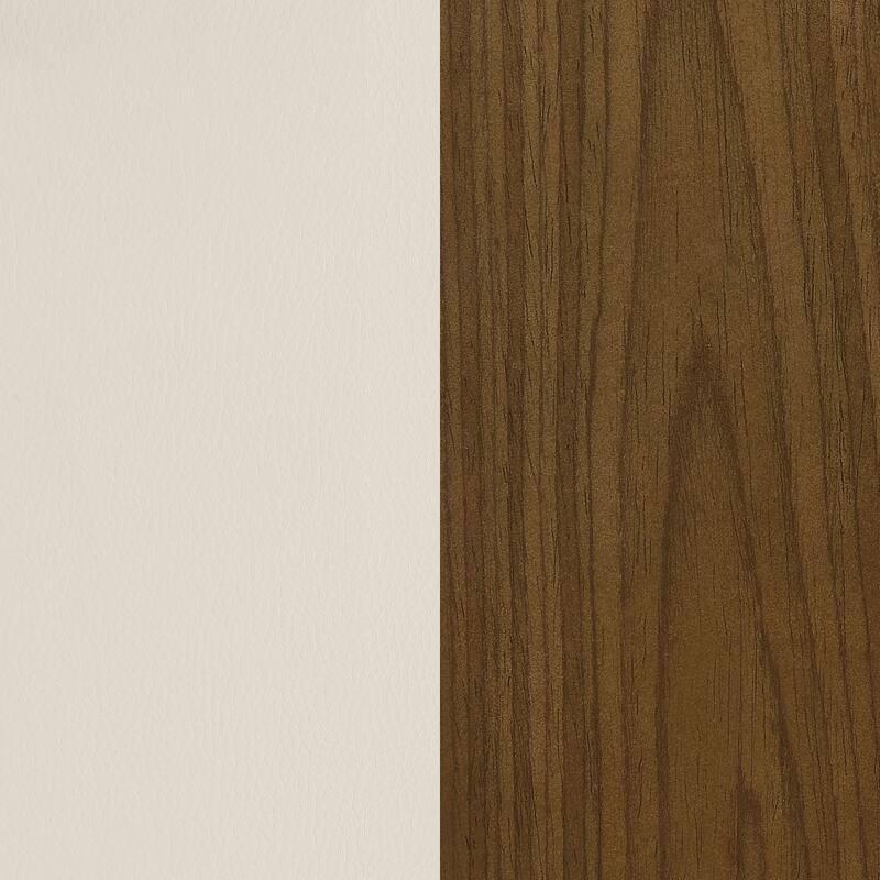 Zion Upholstered Swivel Bar Stool Walnut