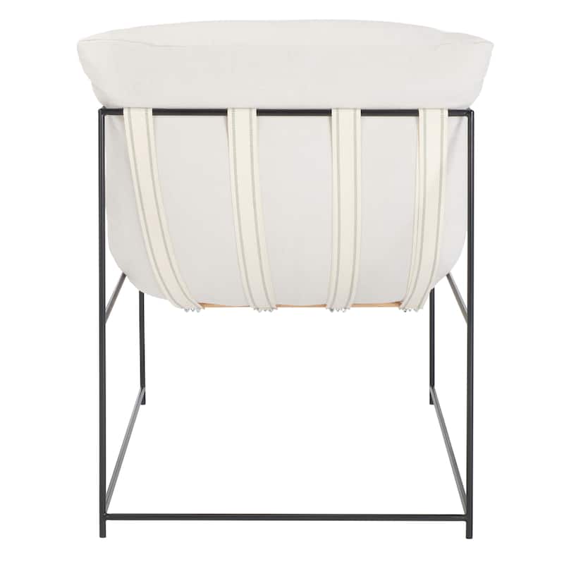 SAFAVIEH Corrie Pillow Top Accent Chair - 26" W x 42" D x 37" H - 26"W x 42"D x 37"H