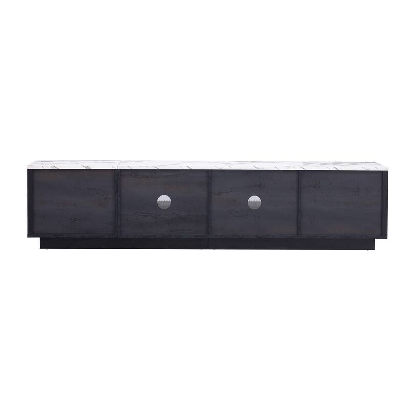 TV Media Console Entertainment Center Storage Cabinet with 4 Drawers