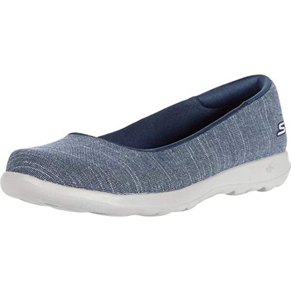 skechers navy ballet flats
