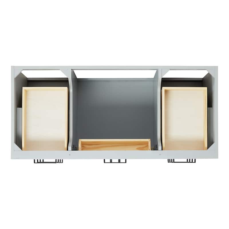 Ariel T049SCW2OVO Hepburn 49" Free Standing Single Basin Vanity Set