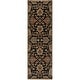 preview thumbnail 34 of 122, Patchway Handmade Classic Floral Wool Area Rug 2'6" x 8' - Rust/Black - Runner