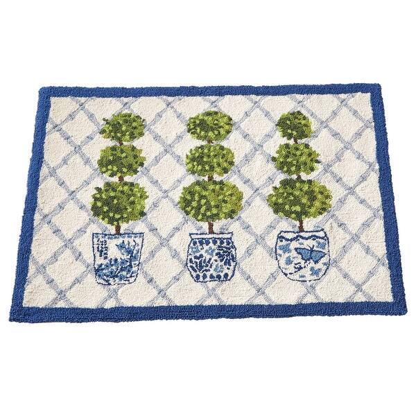 Topiary Design Rug Topiary Rug - Multi - Bed Bath & Beyond - 36135313