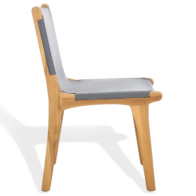SAFAVIEH Couture Cassaphina Solid Wood Dining Chair (Set of 2), Fully Assembled - 18"W x 23"D x 34"H