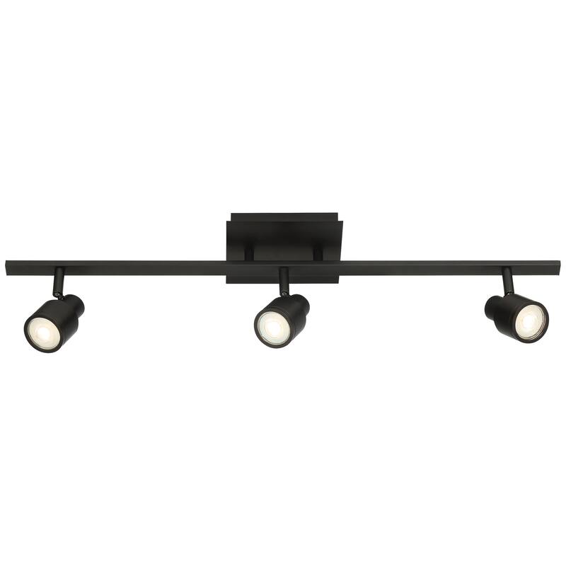 Access Lighting Lincoln 3 Light Adjustable LED Track - Matte Black