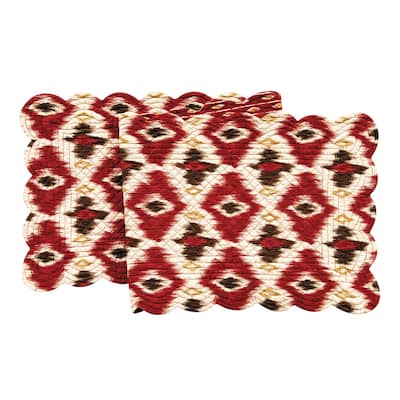 14" x 51" Ikat Table Runner