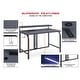 preview thumbnail 5 of 13, Reload 48-inch Contemporary Gaming Desk