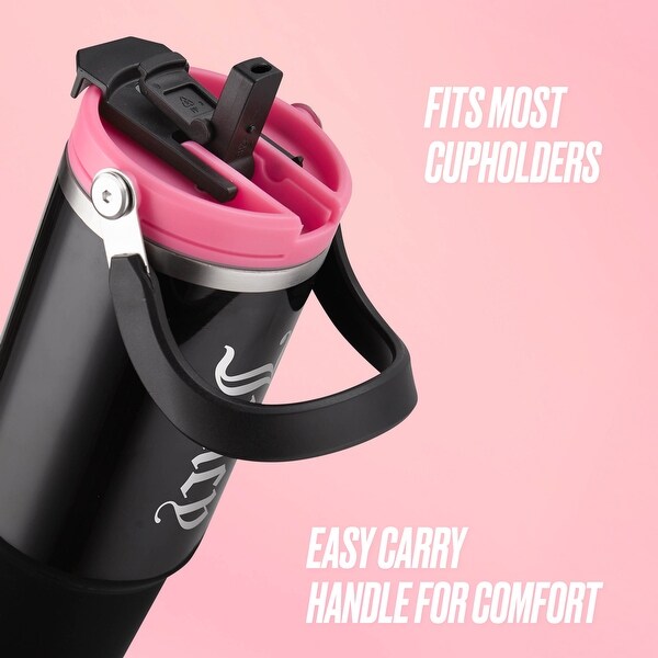 Juicy Couture Flip Fusion Hydration Stainless Steel Screw Top