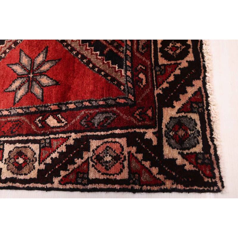 ECARPETGALLERY Hand-knotted Konya Anatolian Red Wool Rug - 3'1 x 9'8