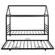 preview thumbnail 8 of 16, Twin Size Metal House Shape Platform Bed with Trundle