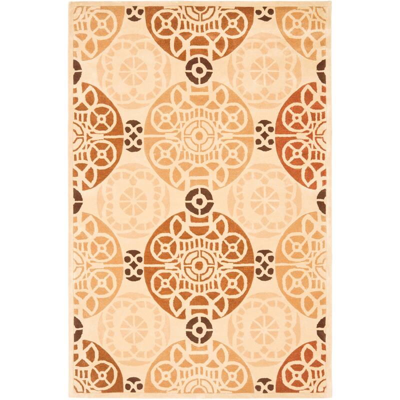 SAFAVIEH Handmade Capri Hilkaa Modern Wool Rug