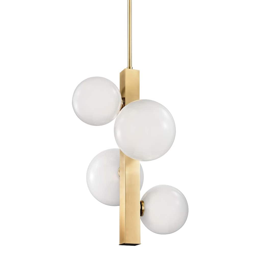 Hudson Valley Lighting Hinsdale 4 Light 21" Wide Abstract Pendant