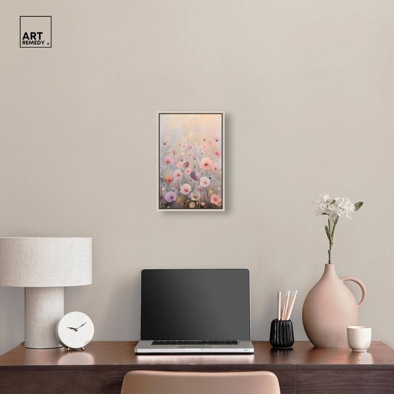 Tiny Blooms II Canvas by Art Remedy