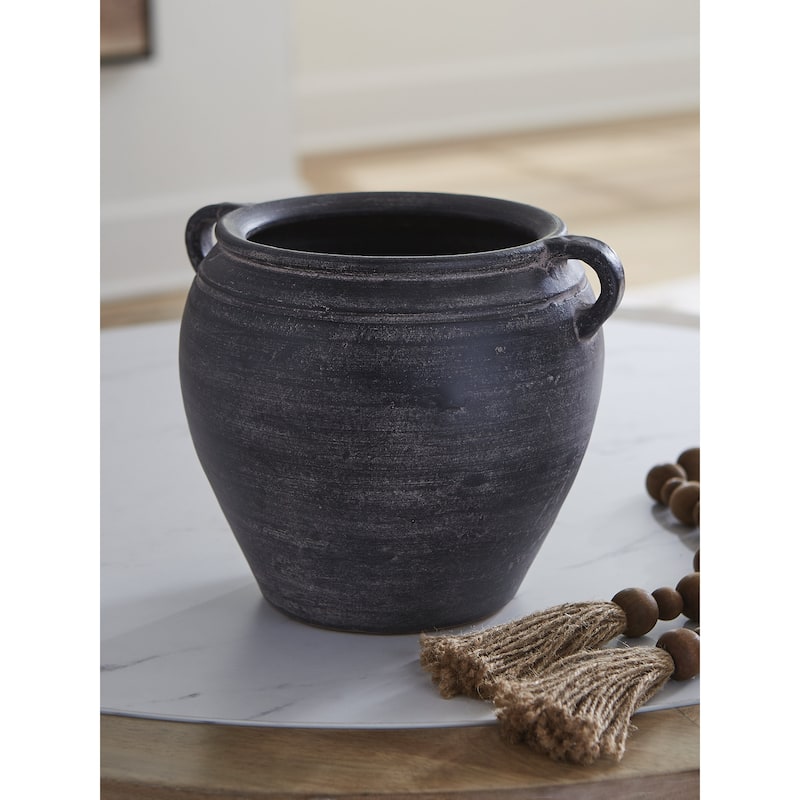 Signature Design by Ashley Meadie Vase - Black