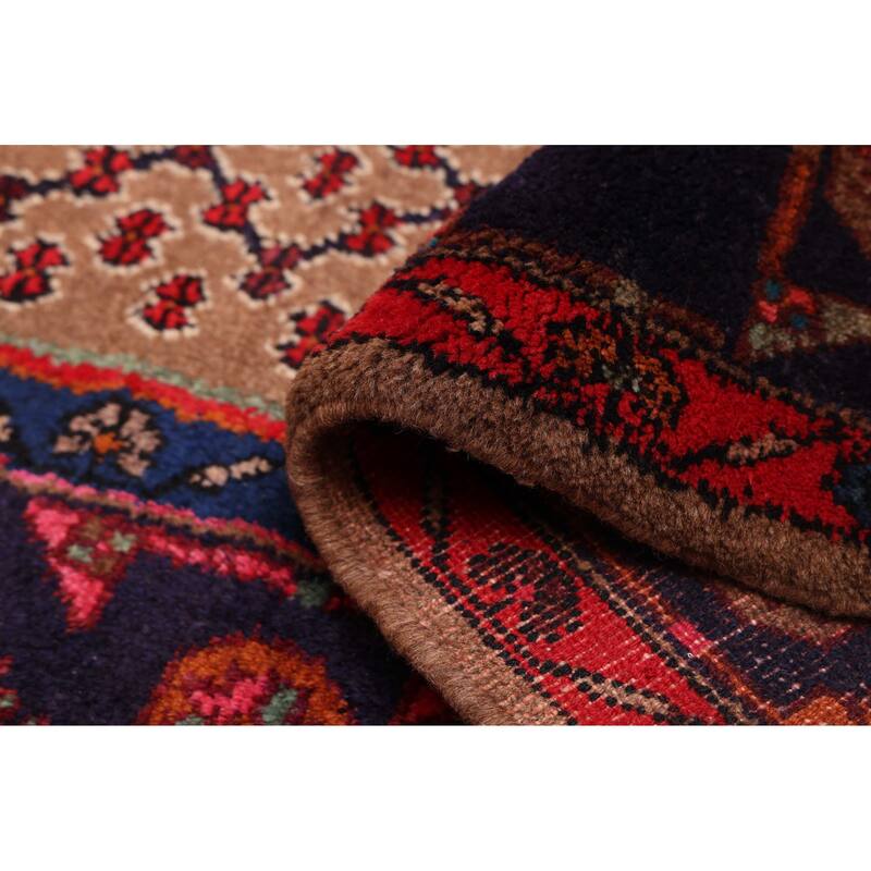 ECARPETGALLERY Hand-knotted Anatolian Vintage Brown Wool Rug - 3'8 x 7'11