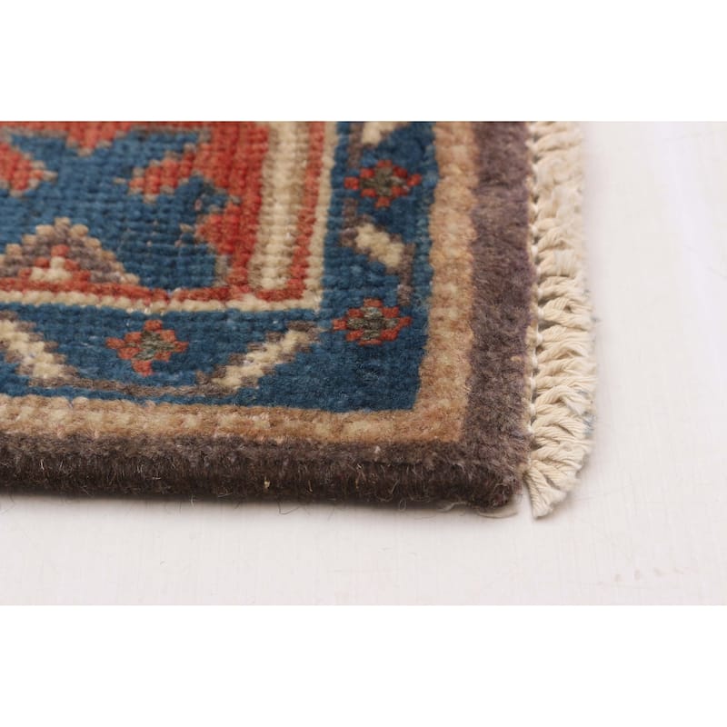 ECARPETGALLERY Hand-knotted Andelz Grey Wool Rug - 4'4 x 9'9