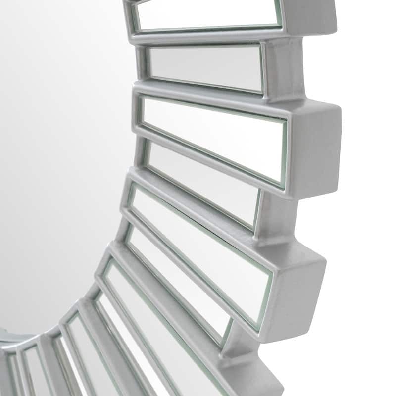 Sunburst Decorative Round Wall Mirror