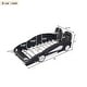 preview thumbnail 4 of 17, Twin Size Race Car-Shaped Platform Bed with Wheels