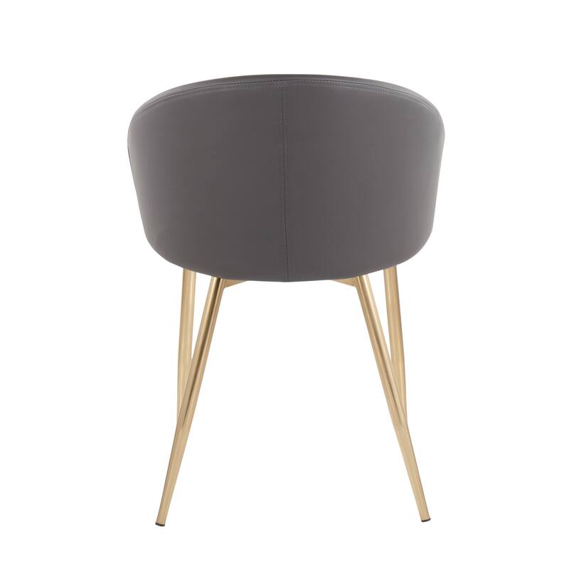 Silver Orchid Battista Upholstered Chair - Set of 2