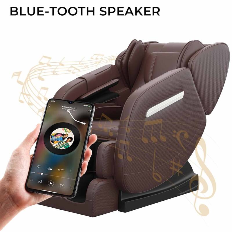 Ukuowu Favor-MM350 heated Full Body Massage Chair with zero gravity mode and Bluetooth music player