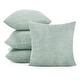 preview thumbnail 38 of 90, Deconovo Throw Pillow Covers, Corduroy Striped Decorative Covers, Set of 4