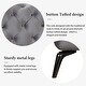 preview thumbnail 12 of 23, 40.5" Velvet Upholstered Accent Sofa, Single Sofa Chair with Button Tufted Back
