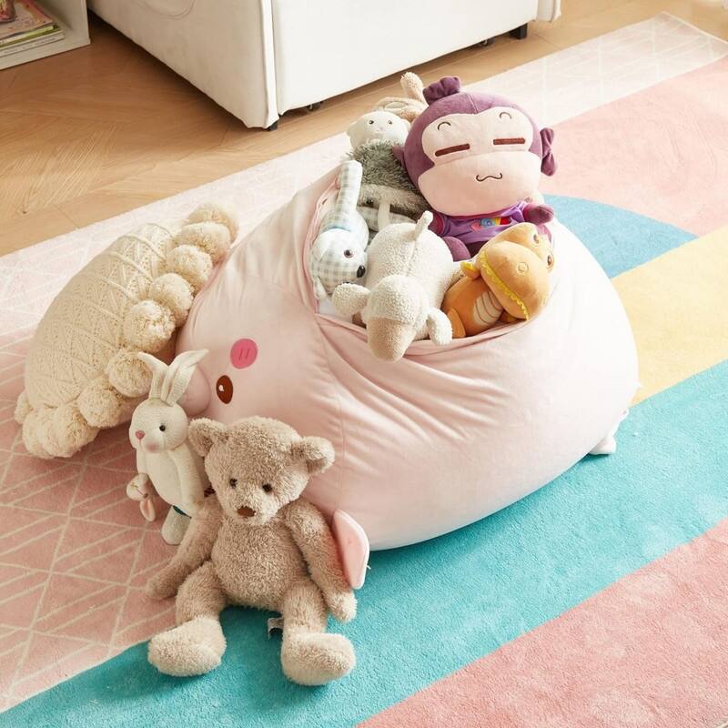 Storage Bean Bag Chair Cover Without Filling