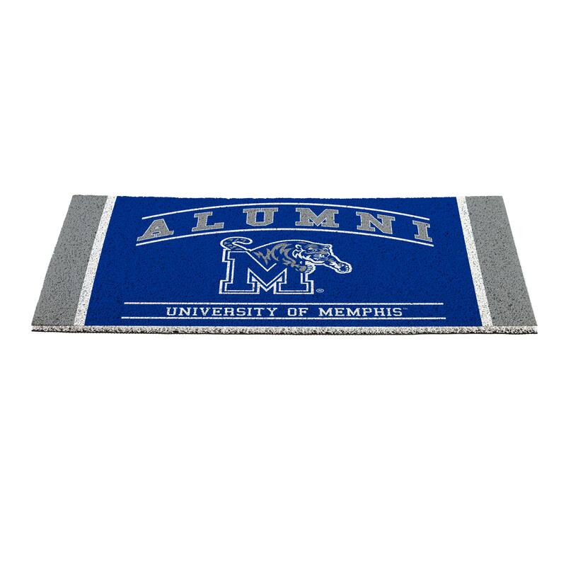 28 in. x 16 in. University of Memphis Alumni Full Color PVC Door Mat