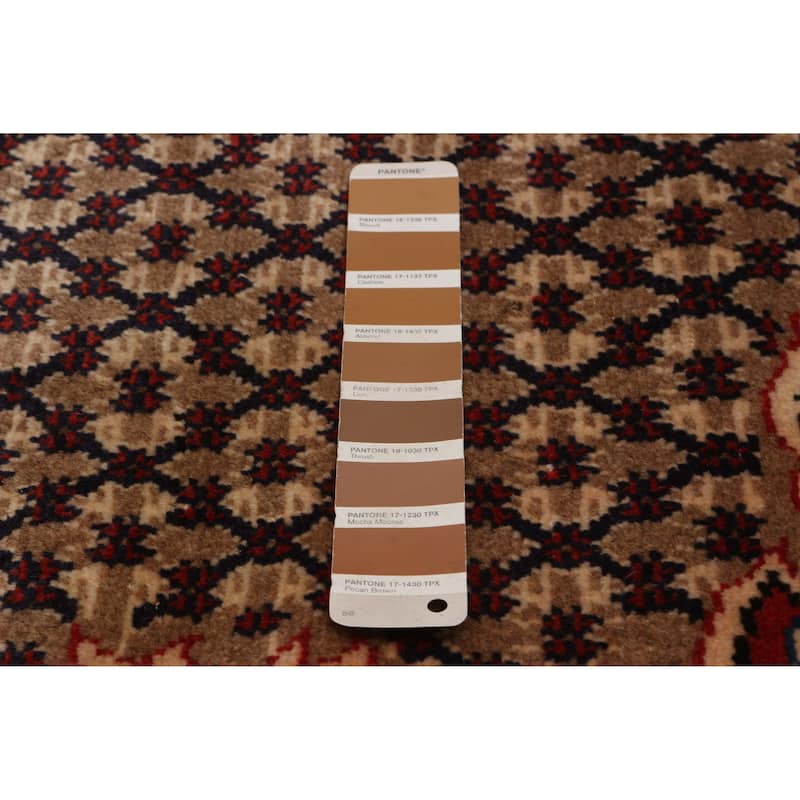 ECARPETGALLERY Hand-knotted Kayseri Vintage Brown Wool Rug - 5'2 x 7'10