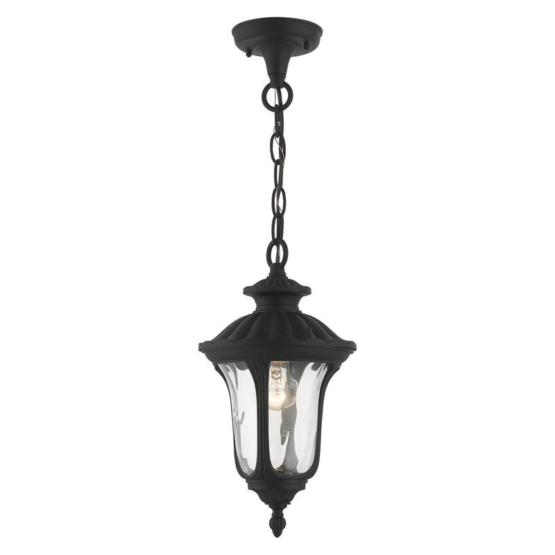 Livex Lighting Oxford 7" Wide Outdoor Mini Pendant
