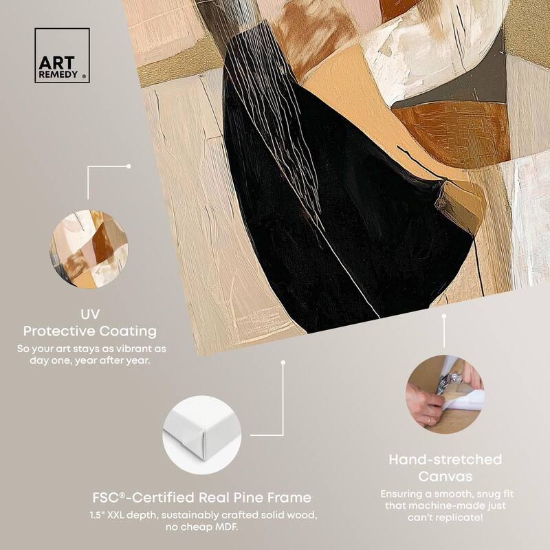 Tactile Depth II Canvas by Art Remedy, Gallery Wrapped