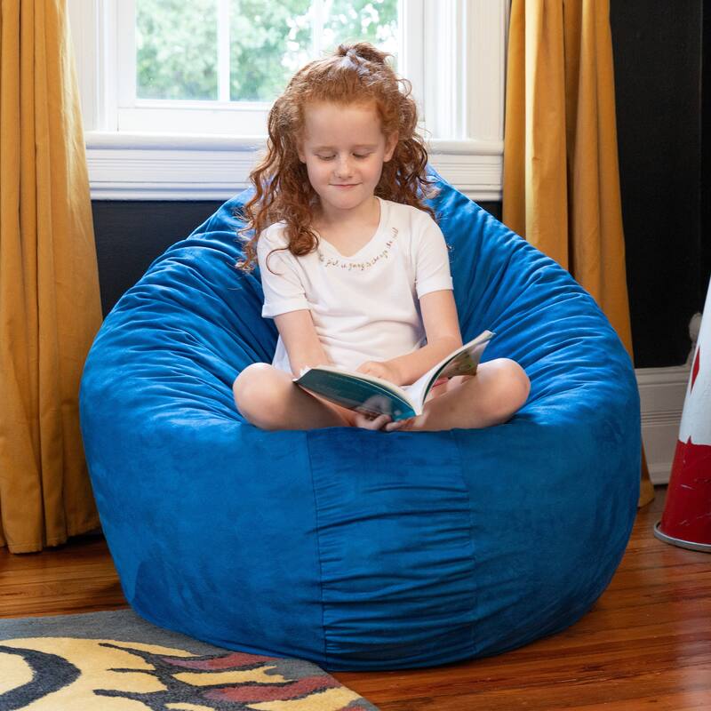 Jaxx 4 ft Cocoon Kids Bean Bag Chair and Crash Pad