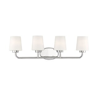 Savoy House Capra 4-Light Bathroom Vanity Light