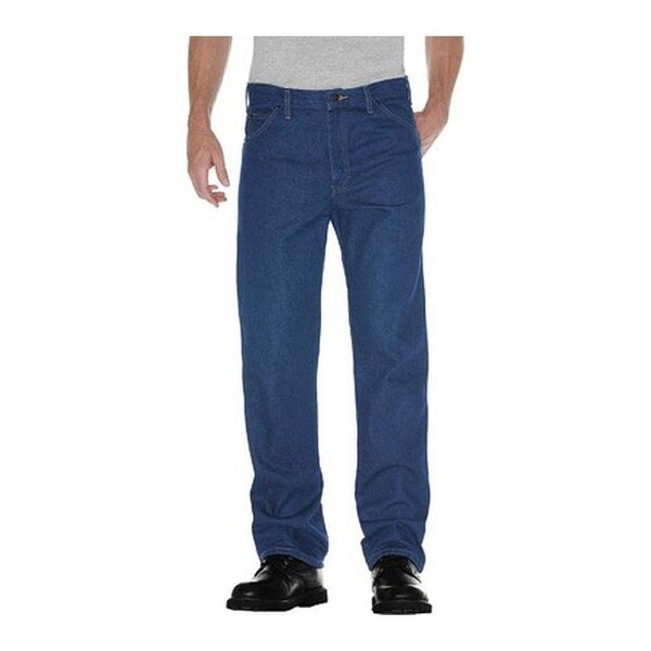 Dickies Men's Regular Fit 5-Pocket Jean 30" Inseam Indigo Based Denims