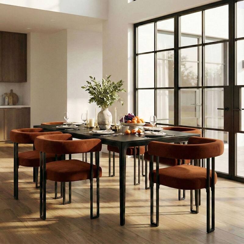 Upholstered Armchair (Set of 6)