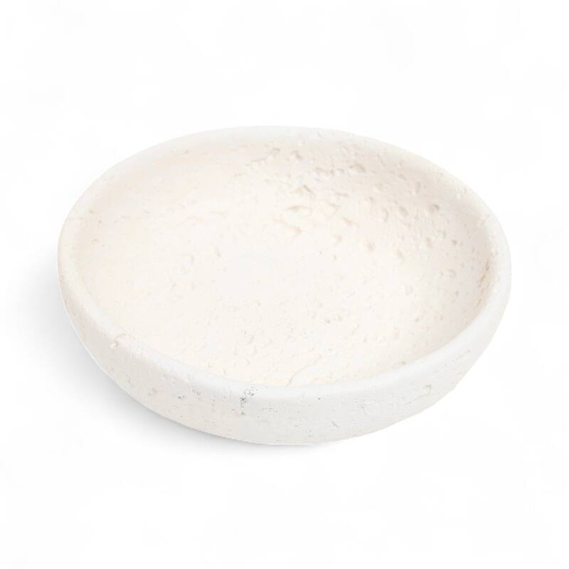 Avice Beige Stone Style MGO Decorative Bowl - Large - Small 7.75"