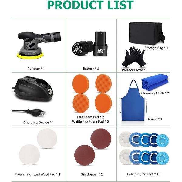 Cordless Buffers and Polishers Kit Bed Bath & Beyond 37993323