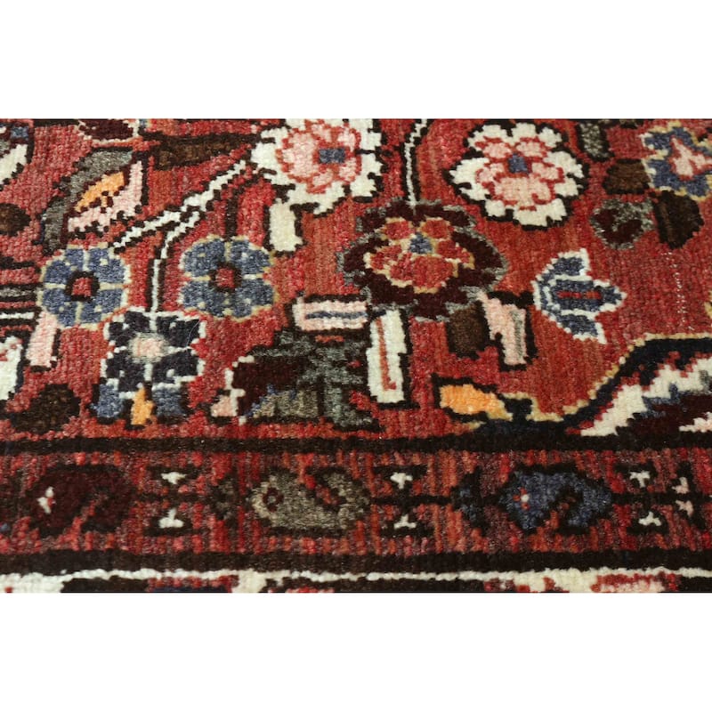 ECARPETGALLERY Hand-knotted Anadol Red Wool Rug - 3'10 x 10'3
