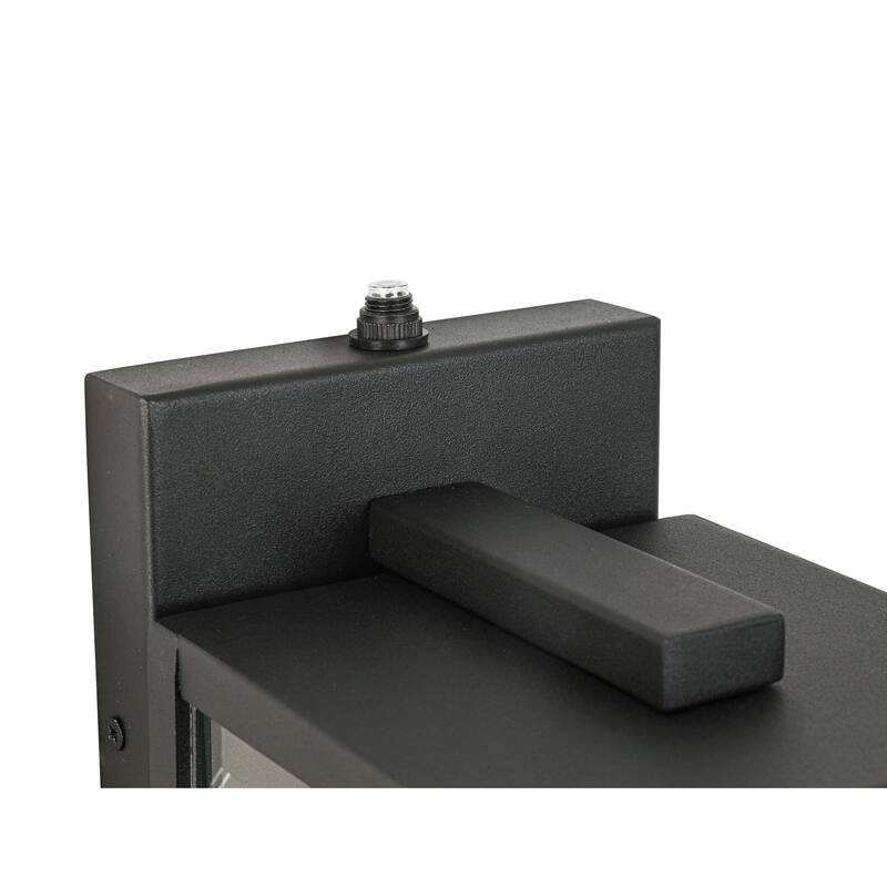 Black Waterproof Dusk to Dawn Sensor Outdoor Wall Light