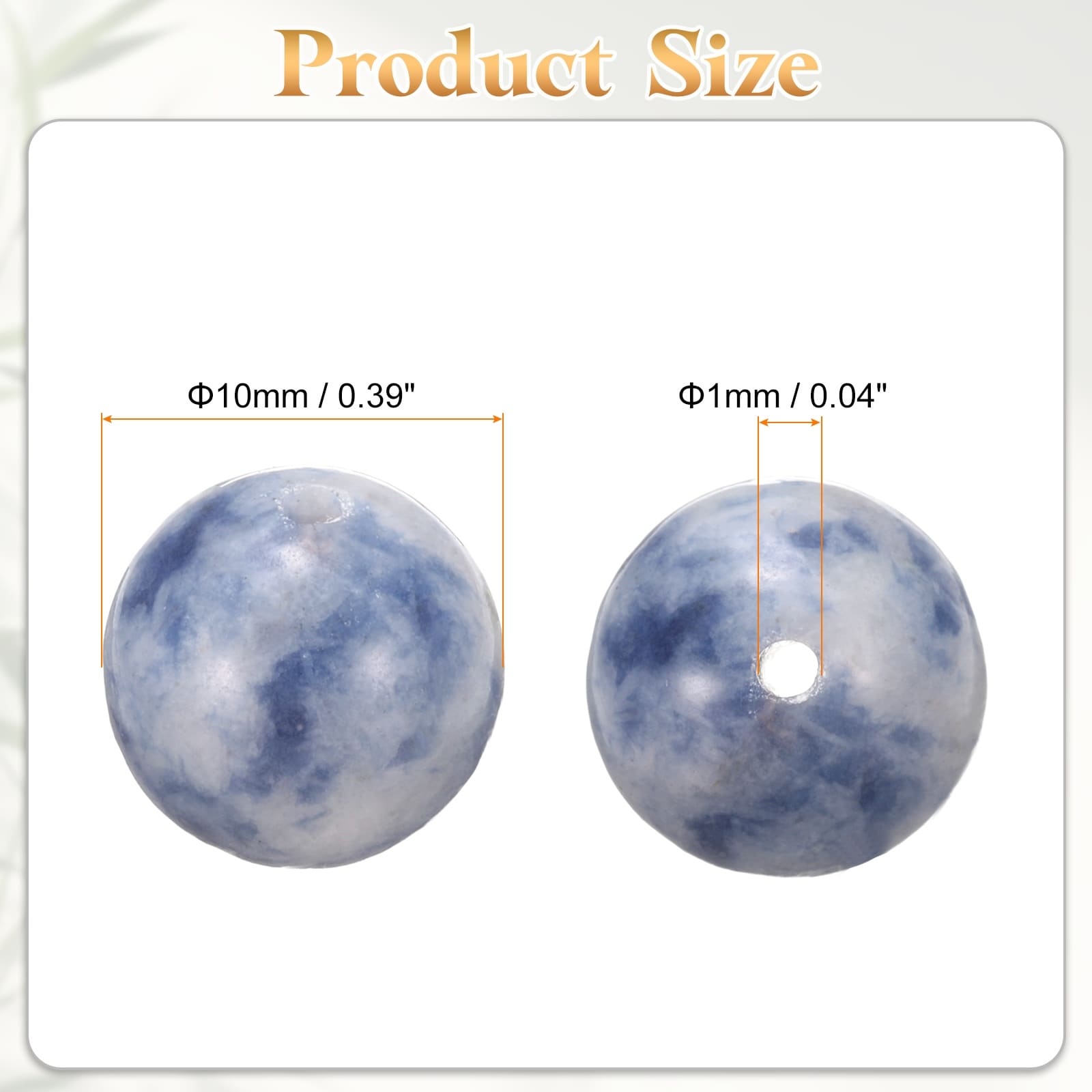 Natural Stone Beads Round Loose Bead