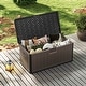 preview thumbnail 21 of 42, Costway Storage Box with Lockable Design & Gas Strut Handle 2 Person - See Details