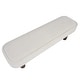 preview thumbnail 61 of 68, Christopher Knight Home - Modern Upholstered Dining Bench with Padded Seating